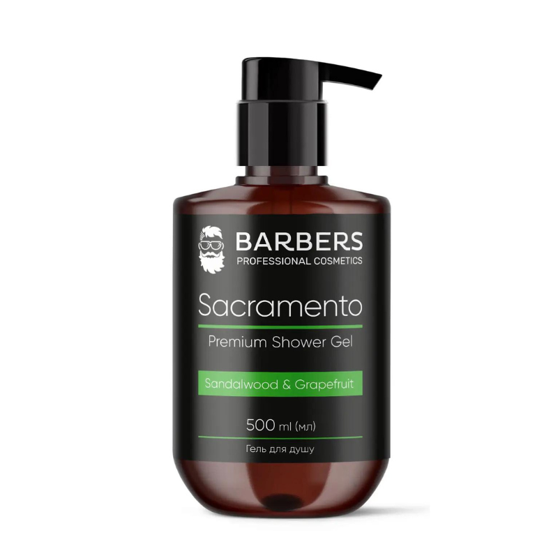 Гель для душа Barbers Sacramento 500 мл